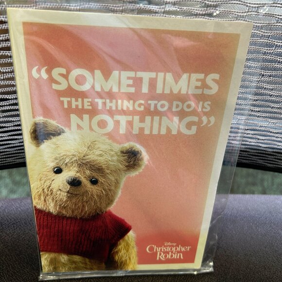 Set of (4) Disney Christopher Robin Movie Postcards - Picture 1 of 3